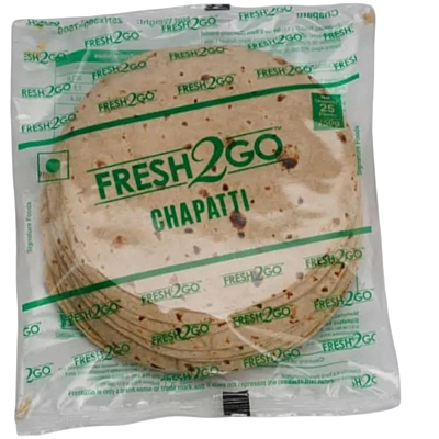 Frozen Chapatti Whole Wheat (25*30g)