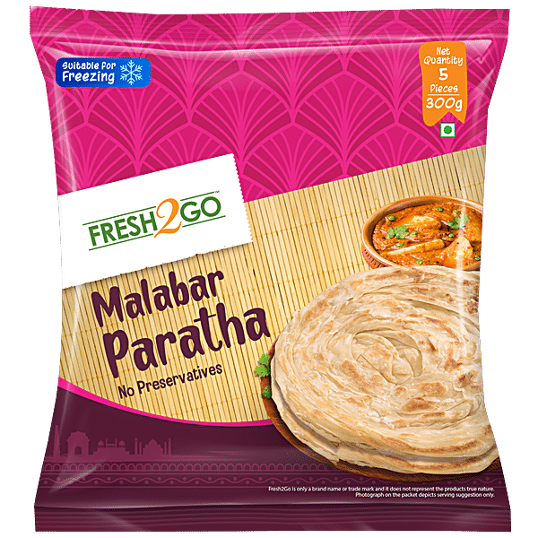 FROZEN MALABAR PARATHA 7INCH (5*60G)