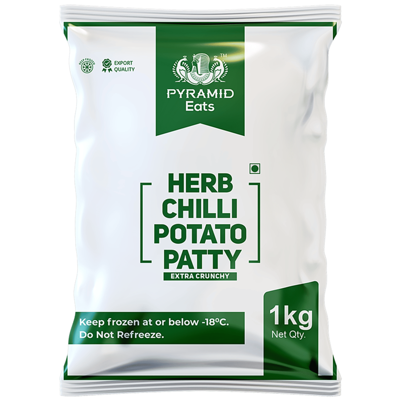 PYRAMID HERB POTATO PATTY 1KG