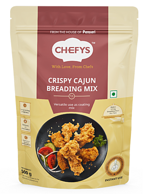 CHEFYS CRISPY CAJUN BREADING MIX 500G