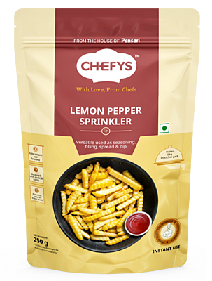 Chefys Lemon Pepper Sprinkler 250G