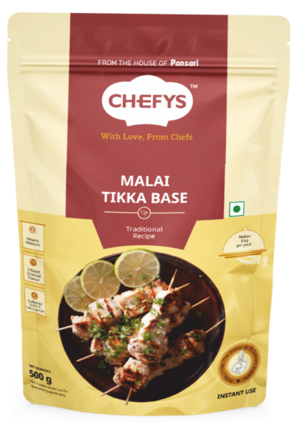 CHEFYS MALAI TIKKA BASE 500G