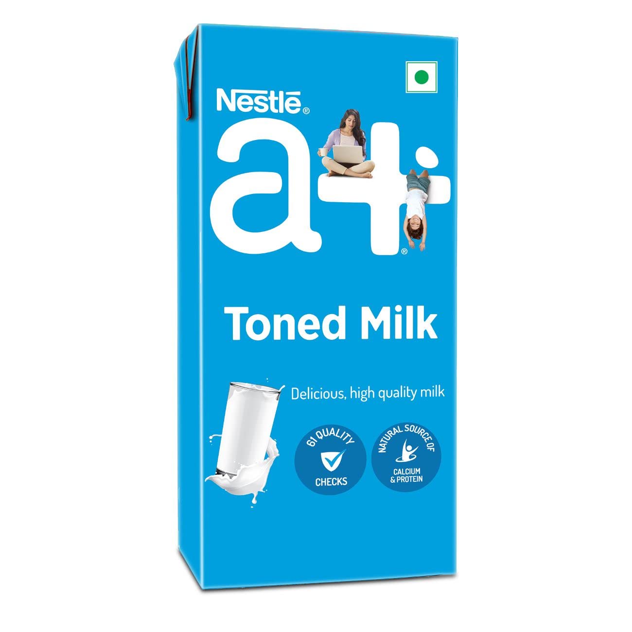 NESTLE A+ MILK TETRAPAK 1LTR