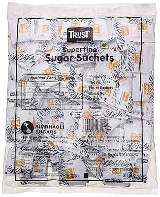 TRUST SUGAR SACHET WHITE 5G*200