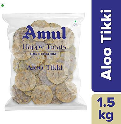AMUL ALOO TIKKI 1.5KG