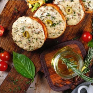 Pyramid Cheese Garlic Bread (12pcs)