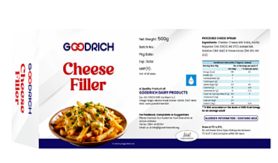 GOODRICH FILLER CHEESE 500G