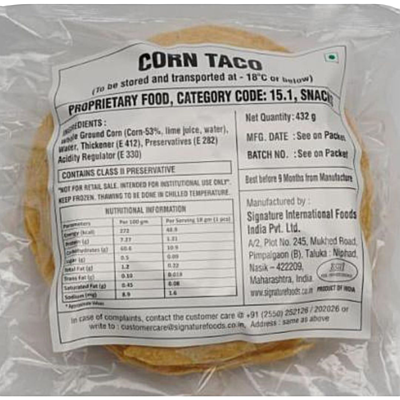 FROZEN CORN TACO (24*16g)