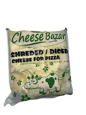 CHOUDHERY'S MOZERELLA DICED 2KG