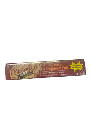 KITCHEN ROLL ALUMINIUM FOIL 72 MTR
