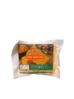 FROLIC NATURAL CHEDDAR CHEESE 1KG