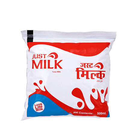 JUST TONED MILK (UHT) 500ML JUST TONED MILK (UHT) 500ML