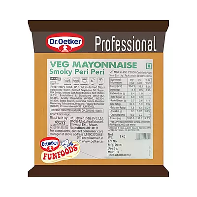 DR OETKER SMOKY PERI PERI MAYO 1KG
