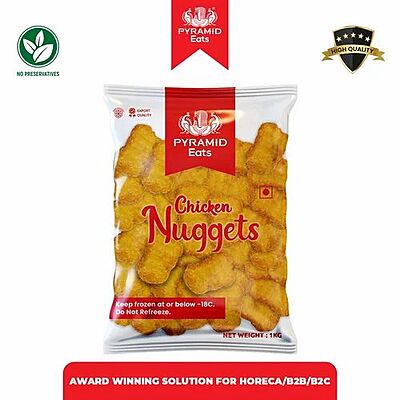 PYRAMID CHICKEN NUGGETS 1KG