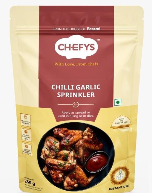 CHEFYS CHILLI GARLIC SPRINKLER 250G