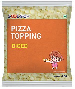 Goodrich Pizza Topping Diced 1kg