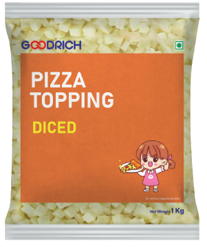 Goodrich Pizza Topping Diced 1kg