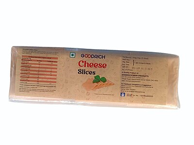 GOODRICH CHEESE SLICES 765G