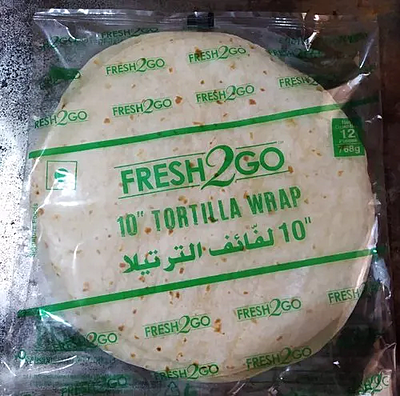 FROZEN TORTILLA 10" (12*64g)