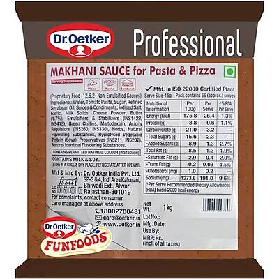 DR OETKER Makhani Sauce 1. Kg