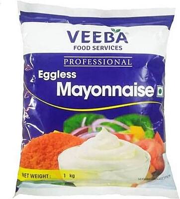 VEEBA EGGLESS MAYONNAISE PROFESSIONAL 1KG
