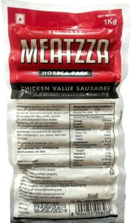Meatzza Chicken Sausage 1kg