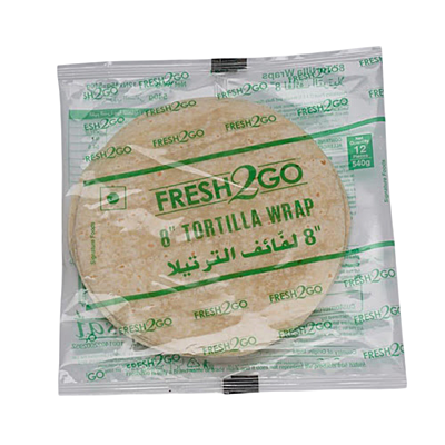 FROZEN TORTILLA FRESH2GO 8" (12*45g)